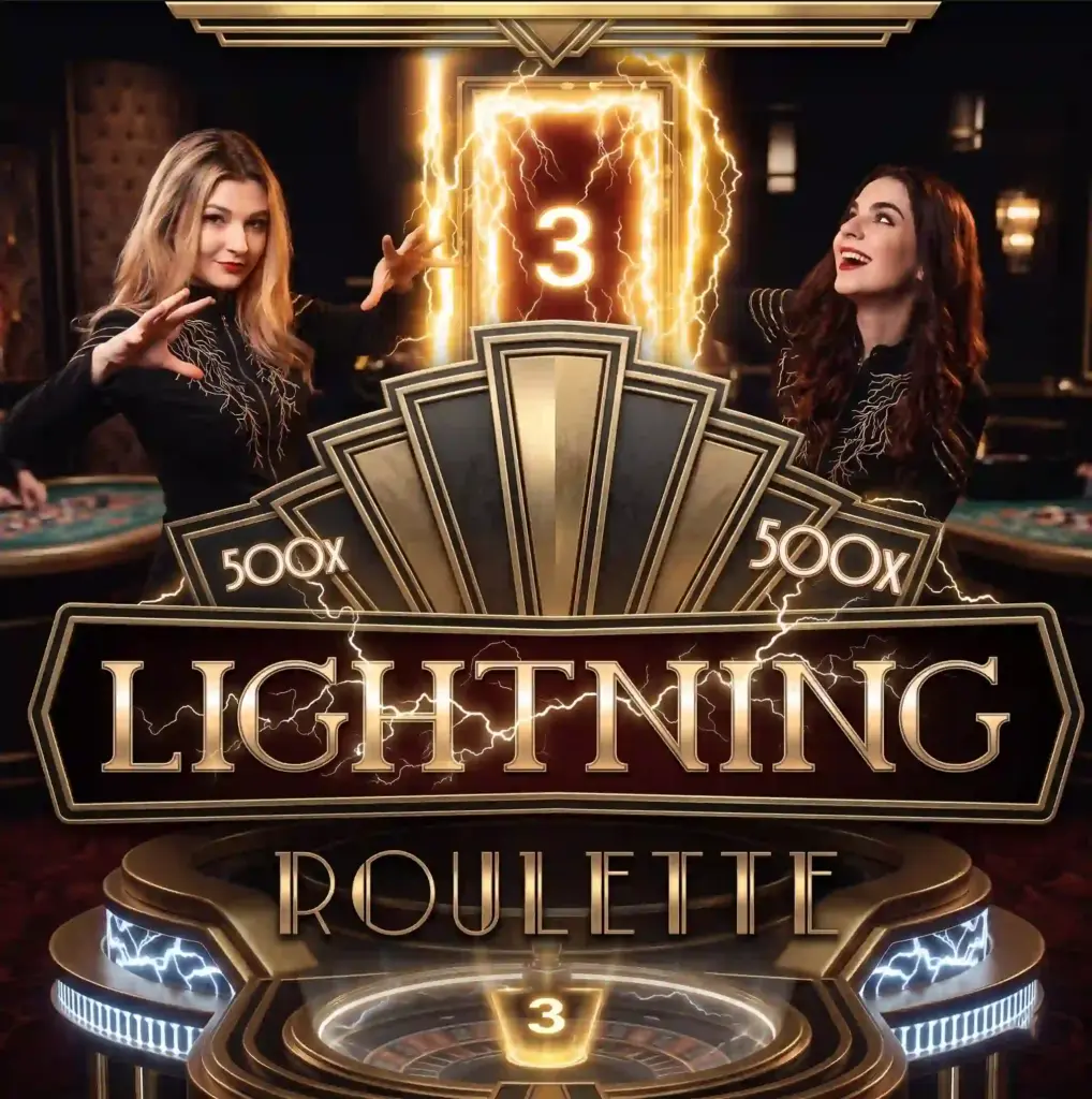Live Lightning Roulette hos Rolling Slots