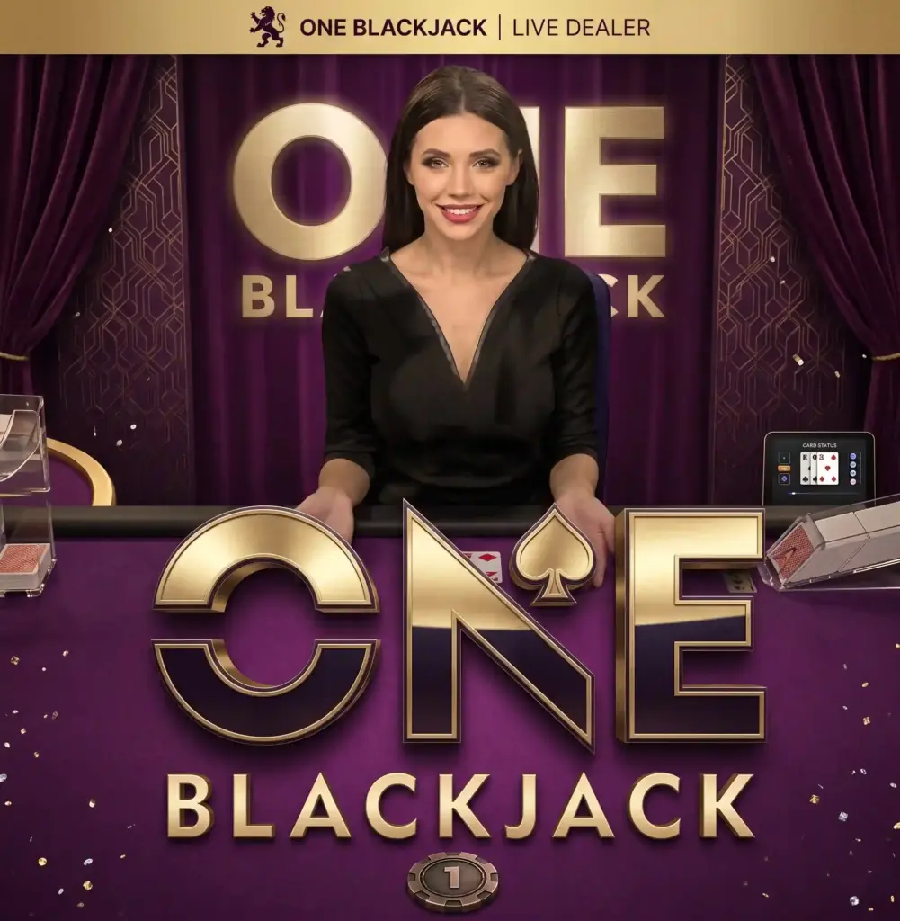 Live ONE Blackjack-bord